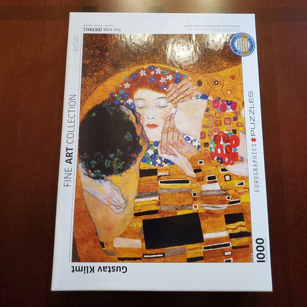 1000 Piece Eurographics Puzzle - The Kiss (2 for $20)